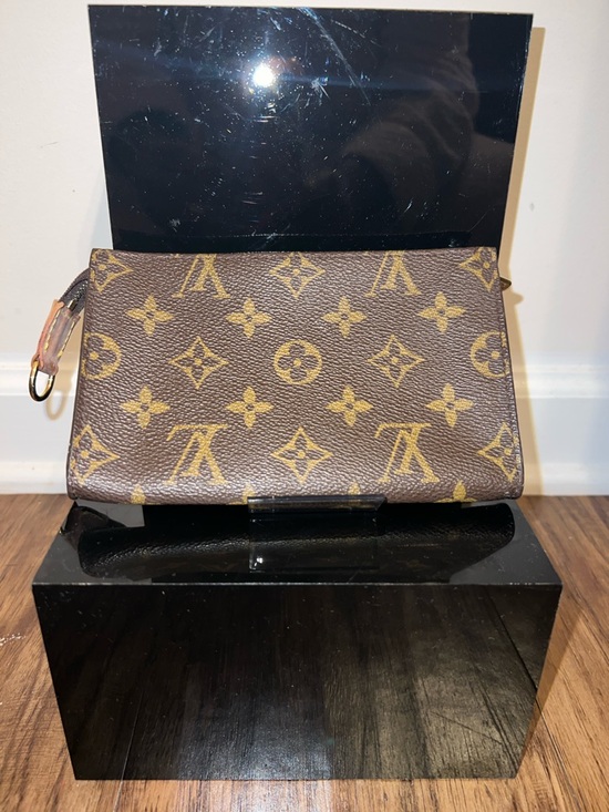 Louis Vuitton Handbags - Louis Vuitton Monogram Canvas Pouch - Brown/Gold Monogram